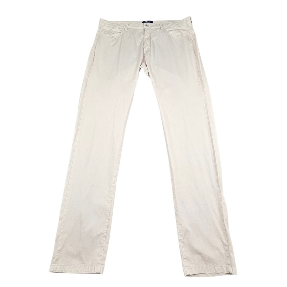 Ballin Mens Sz 38 Modern Fit Chino Pants Beige Sand‎ Cotton Stretch M6181W587